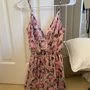 Show me ur MuMu romper. Pink snakeskin